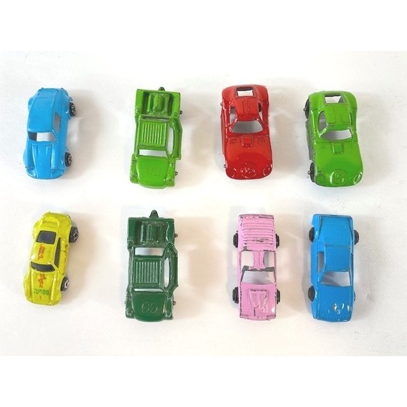 Vtg Toy Cars 8pc Mixed Models Tootsie Porsche Turbo Hot Wheels - Picture 3 of 5